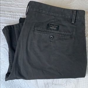 Men’s Banana Republic Fulton Chino Dark Gray Chino